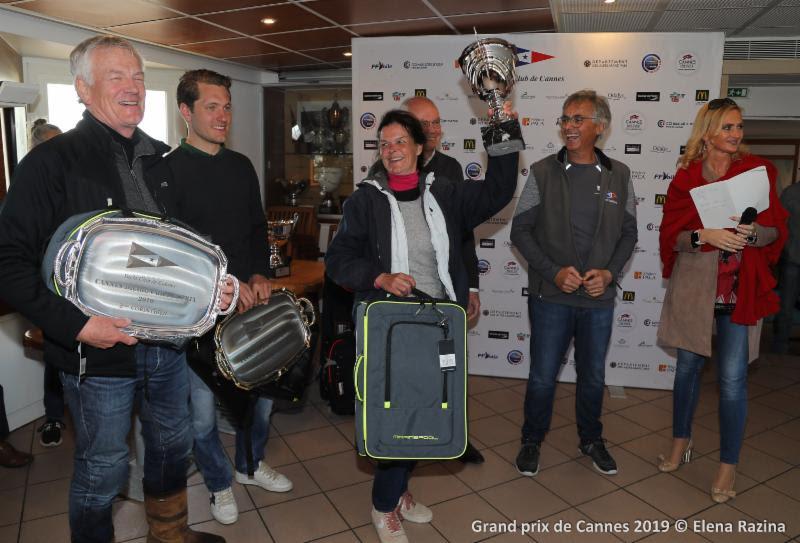 Dragon Grand Prix Cannes 2019 prize giving - photo © Elena Razina