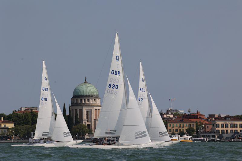 Dragon class Marblehead Trophy in Venice - Day 3 included a harbour race photo copyright Max Ranchi / www.maxranchi.com taken at Compagnia della Vela and featuring the Dragon class
