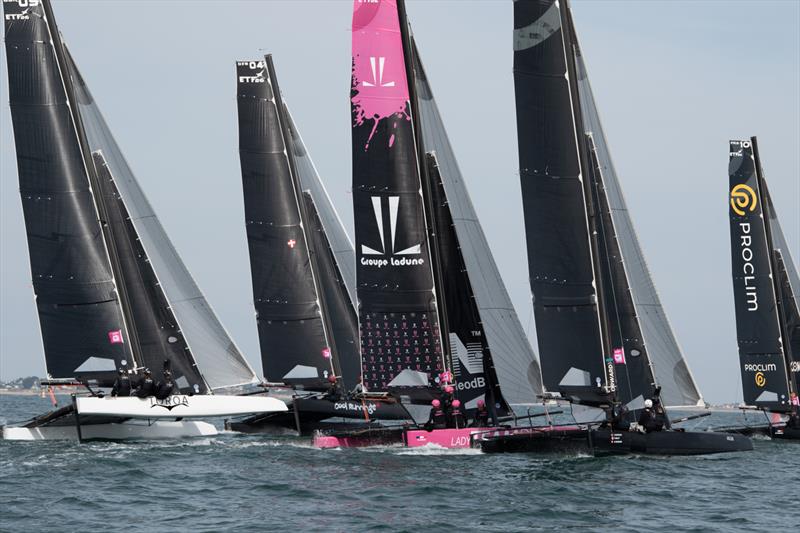 Racing in the first event of the 2022 ETF26 Grand Prix - Spi Ouest-France - April 2022 - photo © David Ademas/Ouest - France