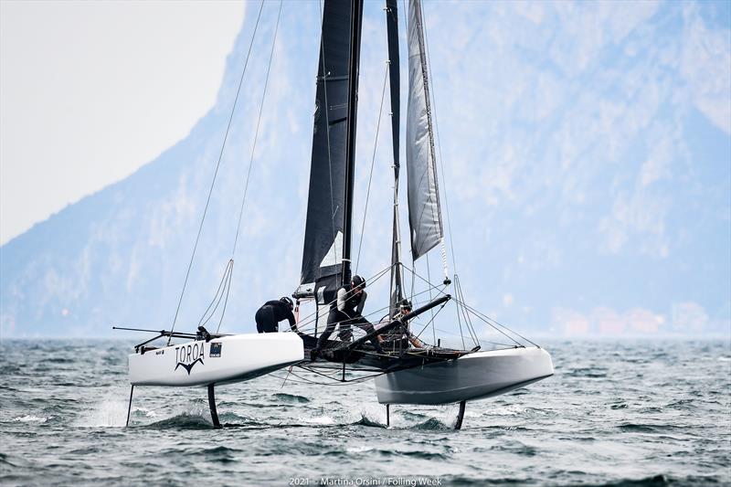 Foiling Week photo copyright Martina Orsini taken at Fraglia Vela Malcesine and featuring the  class