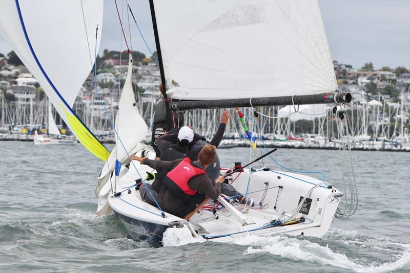 James Wilson sailing in the Nespresso Youth International Match Racing Cup will be competing in the YDL NZ Match Racing Qualifiers photo copyright Andrew Delves taken at Royal New Zealand Yacht Squadron and featuring the Elliott 6m class