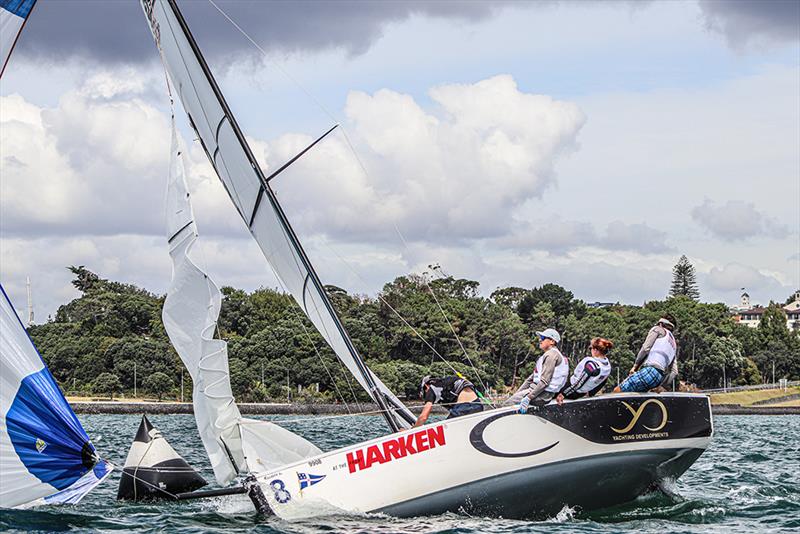 Jack Parkin photo copyright Andrew Delves taken at Royal New Zealand Yacht Squadron and featuring the Elliott 6m class