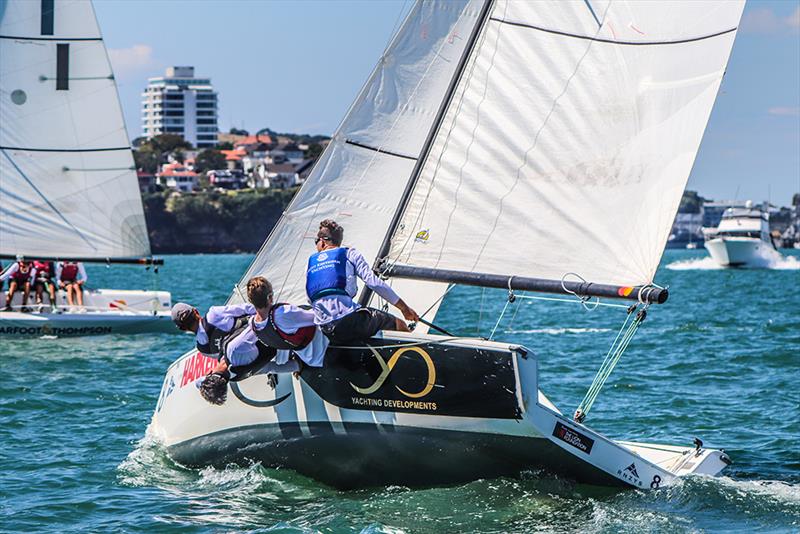 St Kentigern College - Harken National Secondary Schools Keelboat Championships - Waitemata Harbour - 2020 photo copyright Andrew Delves taken at  and featuring the Elliott 6m class
