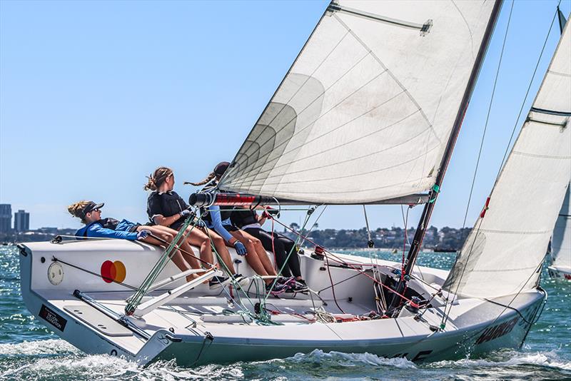 Baradene College - Harken National Secondary Schools Keelboat Championships - Waitemata Harbour - 2020 photo copyright Andrew Delves taken at  and featuring the Elliott 6m class
