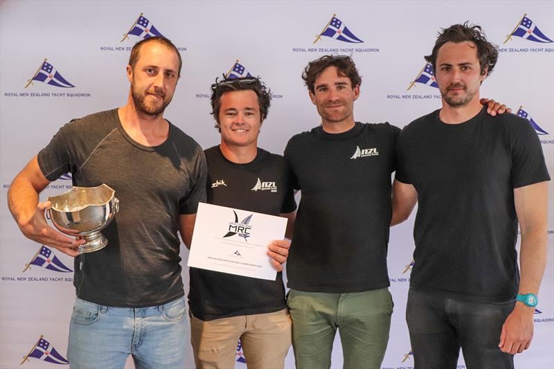 Sutherland and Team Prizegiving - Yachting Developments NZ Match Racing Championships, October 2020 - photo © Andrew Delves