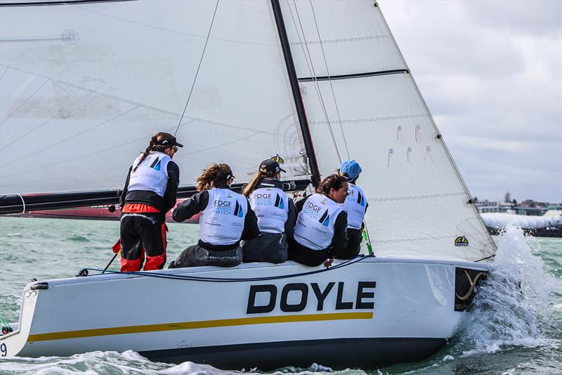 Doyle Sails Elliott 9  photo copyright Andrew Delves taken at Royal New Zealand Yacht Squadron and featuring the Elliott 6m class