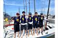 Auckland Grammar School team are the 2023 Harken National Secondary Schools Keelboat Champions