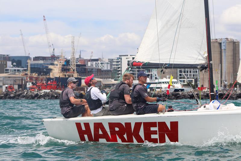 Nick Egnot-Johnson and Knots Racing - Harken NZ NZ Match Racing Championship - Royal NZ Yacht Squadron - January 22-24, 2022 - photo © RNZYS Media
