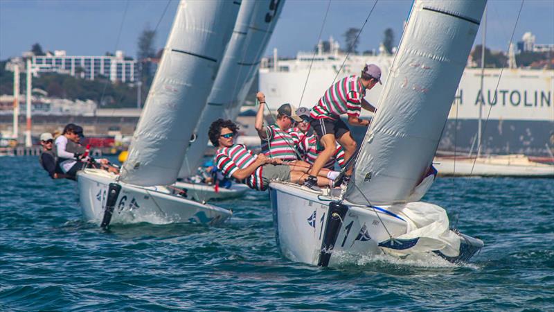 Harken NZ National Secondary Schools Keelboat Championships - Royal NZ Yacht Squadron - April 2022 photo copyright William Woodworth - RNZYS taken at Royal New Zealand Yacht Squadron and featuring the Elliott 7 class