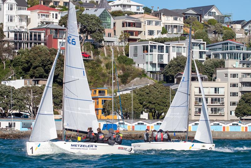 2022 CentrePort Youth International Match Racing Championships held in Wellington 25-29 May, hosted by the Royal Port Nicholson Yacht Club photo copyright Royal Port Nicholson YC taken at  and featuring the Elliott 7 class