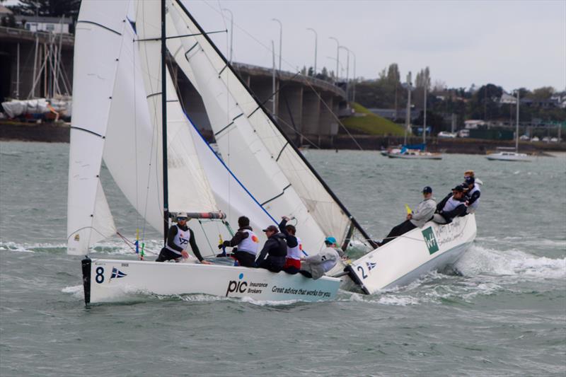 Harken New Zealand Match Racing Championships - RNZYS - October 2022 photo copyright RNZYS Media taken at Royal New Zealand Yacht Squadron and featuring the Elliott 7 class