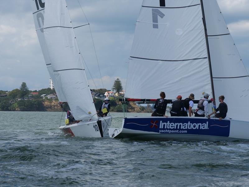 2023 Harken Youth International Match Racing Cup photo copyright RNZYS Media taken at Royal New Zealand Yacht Squadron and featuring the Elliott 7 class