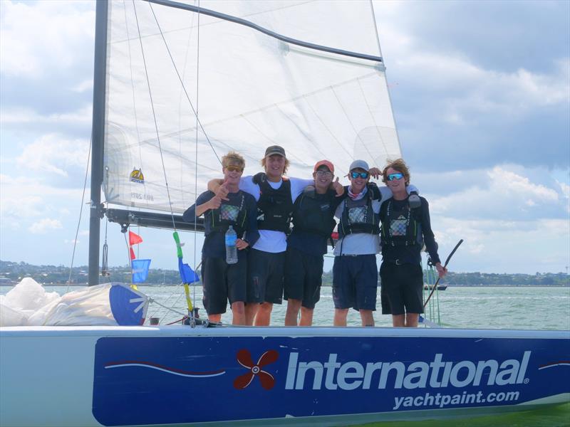 2023 Harken Youth International Match Racing Cup photo copyright RNZYS Media taken at Royal New Zealand Yacht Squadron and featuring the Elliott 7 class