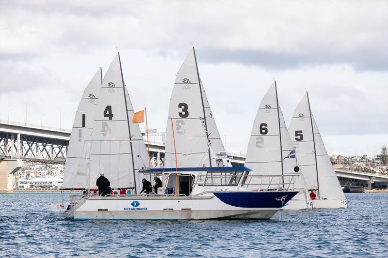 12 teams will contest the Oceanbridge Youth Match Racing World Trials in Elliott 7s at Royal NZ Yacht Squadron photo copyright RNZYS Media taken at Royal New Zealand Yacht Squadron and featuring the Elliott 7 class