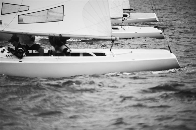 Close, highly competitive and good fun is the key for the Gold Racing League - David Forbes Shield Regatta photo copyright David Mandelberg taken at Royal Sydney Yacht Squadron and featuring the Etchells class