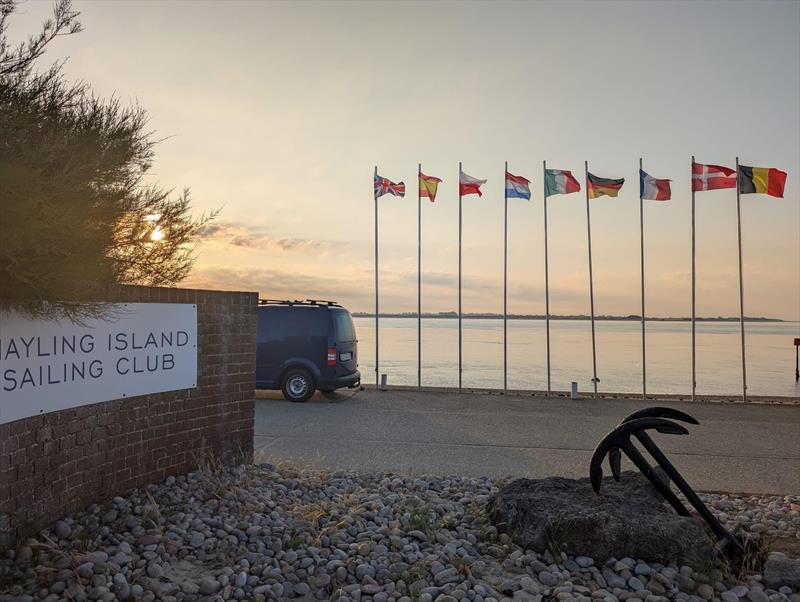 All set for the Europe Masters & Youth Championships at Hayling Island - photo © Andre Ozanne