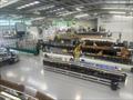 Inside the SailGP Technologies facility in UK with new wingsail and boat production underway - May 2025