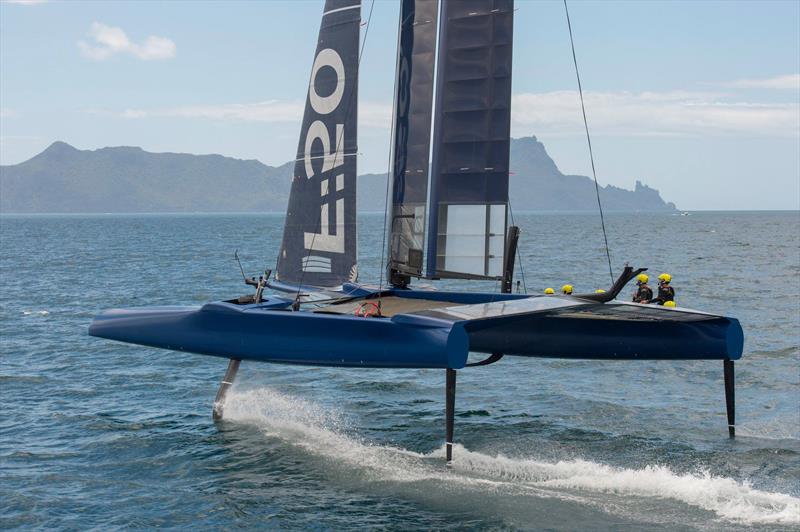 The newly announced China SailGP training off Whangarei in the F50 photo copyright China SailGP taken at  and featuring the F50 class