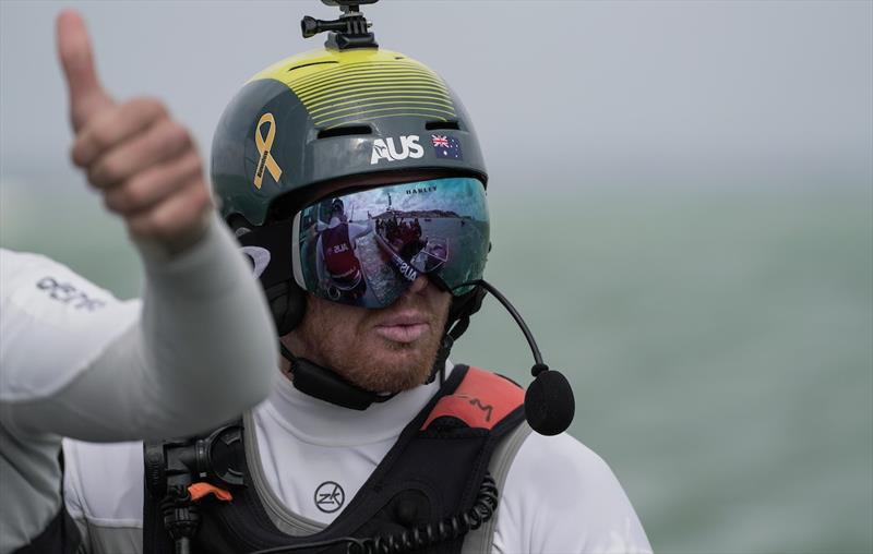 Tom Slingsby - SailGP Cowes, August 10-11, 2019  - photo © Sam Greenfield / SailGP