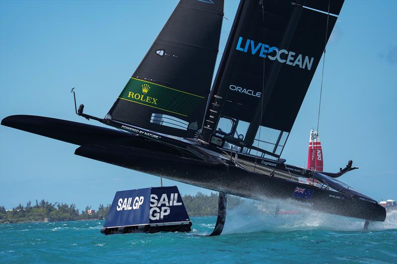 New Zealand SailGP Team is linked with Live Ocean - the charitable environment trust founded by Peter Burling and Blair Tuke - photo © Bob Martin/SailGP