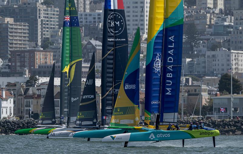 Practice Day -  Rolex SailGP - March 21, 2025 - San Francisco photo copyright Ricardo Pinto/SailGP taken at Royal New Zealand Yacht Squadron and featuring the F50 class