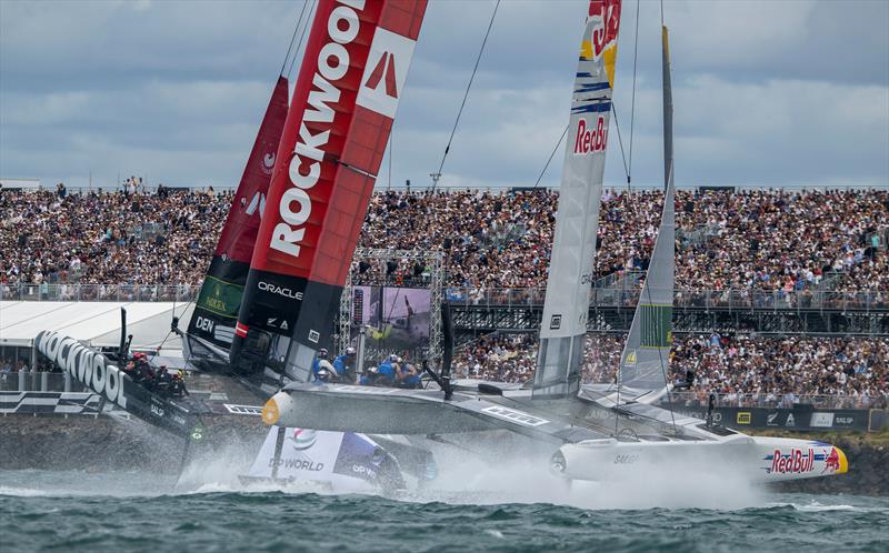Rockwool Denmark - Race Day 1-  ITM New Zealand - January 19, 2025 - Auckland photo copyright Ricardo Pinto/SailGP taken at Royal New Zealand Yacht Squadron and featuring the F50 class