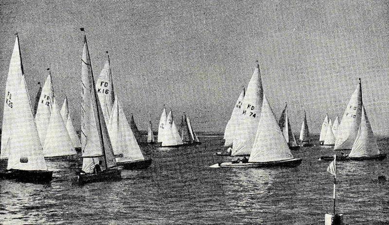 1959 Flying Dutchman Worlds at Whitstable - photo © Douglas West