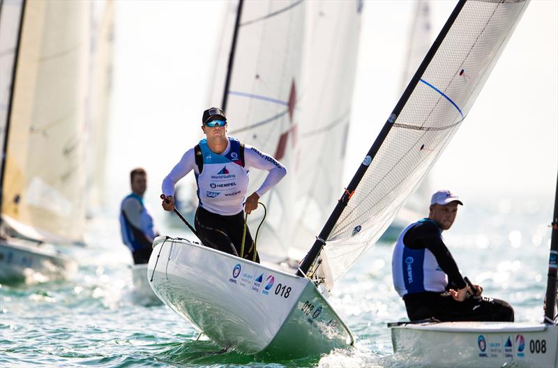 Luke Muller - 2019 Hempel World Cup Series Miami - photo © Pedro Martinez / Sailing Energy / World Sailing