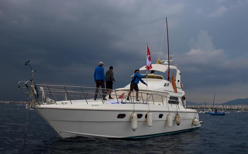No sailing - Day 4 - Finn European Championship - Athens, Greece - photo © Robert Deaves / Finn Class