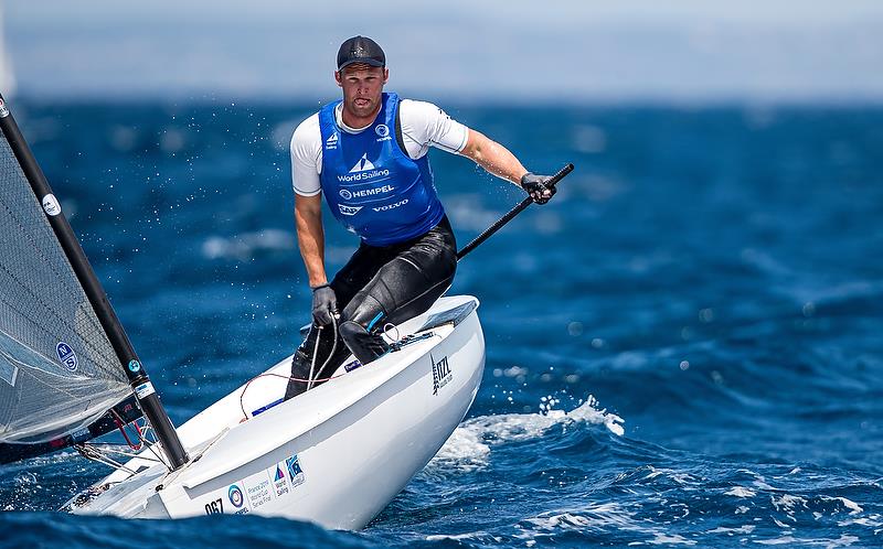 Josh Junior - Gold medalist - Finn class - Hempel Sailing World Cup Final - Marseille - June 2019 - photo © Sailing Energy