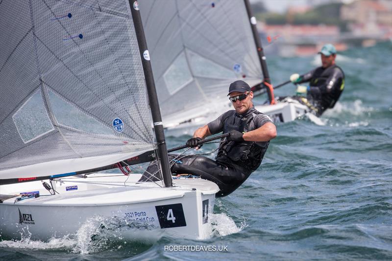 John Junior (NZL) - Finn Gold Cup - Porto, Portugal - May 2021 - photo © Robert Deaves / Finn Class