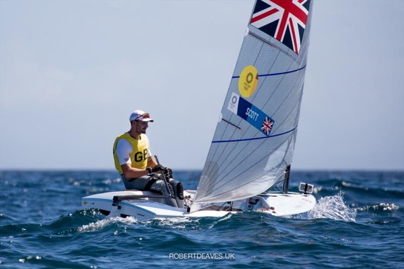 Giles Scott, GBR - Tokyo 2020 Olympic Games - photo © Robert Deaves