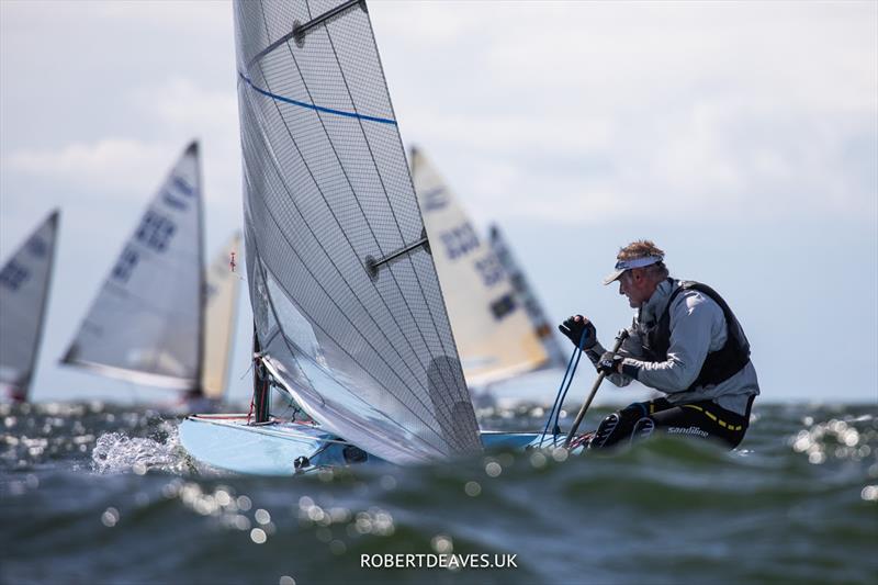 Laurent Hay - 2022 Finn World Masters Day 3 - photo © Robert Deaves