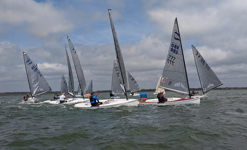 Finn Masters 2023 at Keyhaven - photo © Alex Pepper