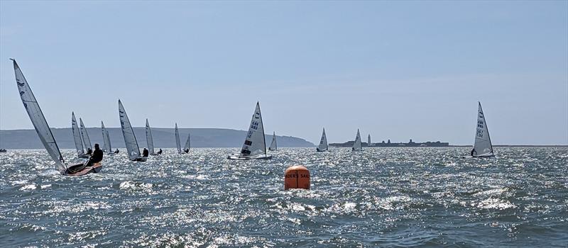 Finn Masters 2023 at Keyhaven photo copyright Alex Pepper taken at Keyhaven Yacht Club and featuring the Finn class