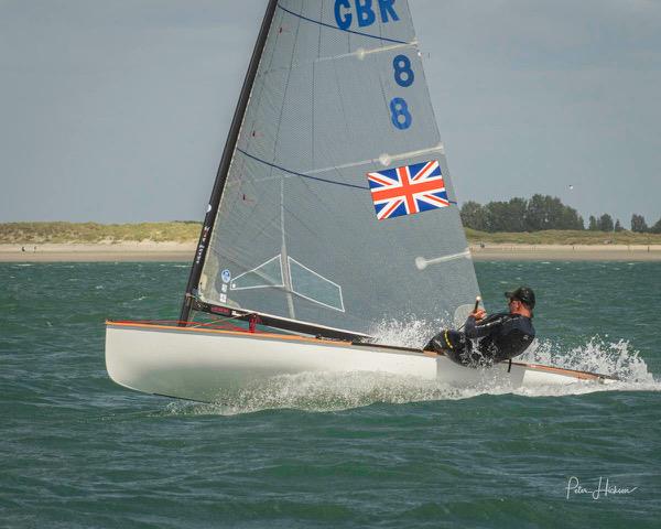 Rooster British Finn Nationals at Hayling Island photo copyright Peter Hickson taken at Hayling Island Sailing Club and featuring the Finn class