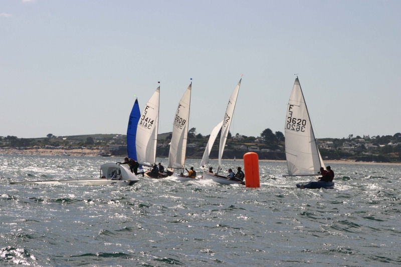 Action from the Crewsaver 60th Firefly nationals at Abersoch photo copyright David Lowther taken at South Caernarvonshire Yacht Club and featuring the Firefly class