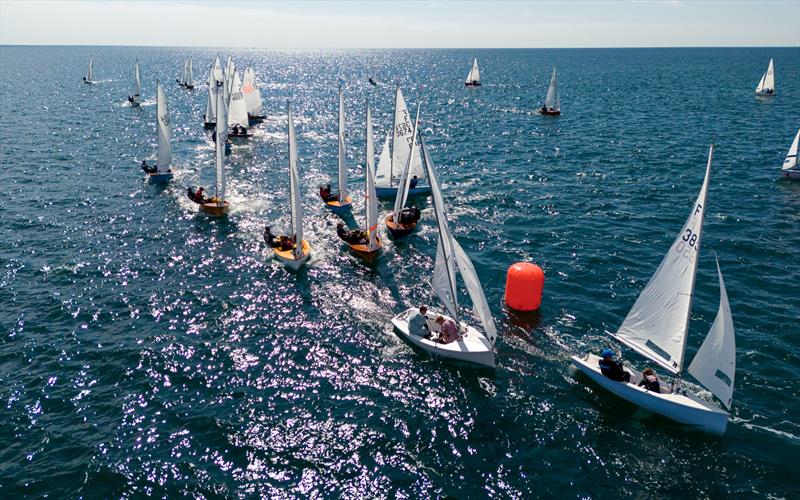 Firefly Nationals 2025 at Lyme Regis - photo © Optical Marine