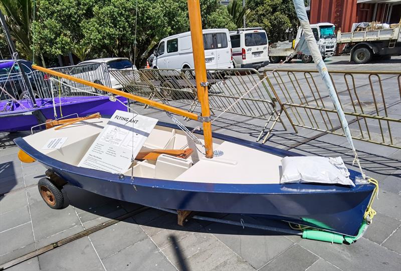 Flying Ant - John Spencer - the Plywood Magician - Exhibition - November 2020 - photo © Richard Gladwell / Sail-World.com