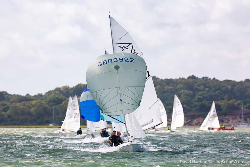 Bournemouth Digital Poole Week 2019 day 1 photo copyright David Harding / www.sailingscenes.com taken at Parkstone Yacht Club and featuring the Flying Fifteen class