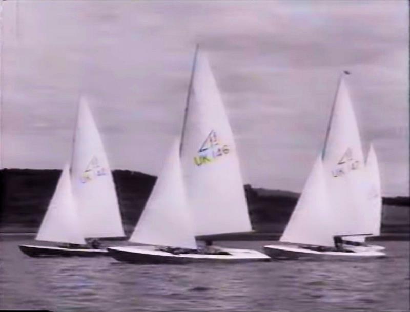 Flying Fifteen sailing at Kircubbin Sailing Club in 1955 - photo © UKFFA