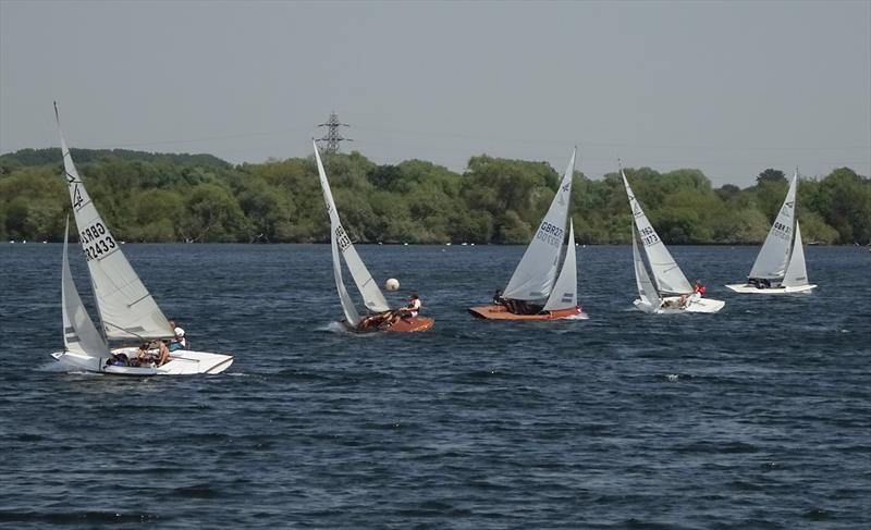 Middle Nene Flying 15 Open photo copyright Wilf Kunze taken at Middle Nene Sailing Club and featuring the Flying Fifteen class