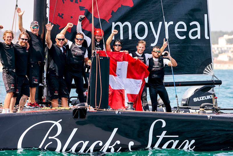 Black Star Sailing Team win the Lagos GC32 Worlds - photo © Sailing Energy / GC32 Racing Tour