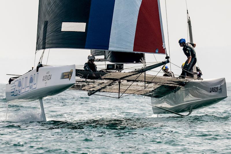 Erik Maris' Zoulou didn't have a great final day but won the owner-driver trophy in the Lagos GC32 Worlds photo copyright Sailing Energy / GC32 Racing Tour taken at Clube de Vela de Lagos and featuring the GC32 class