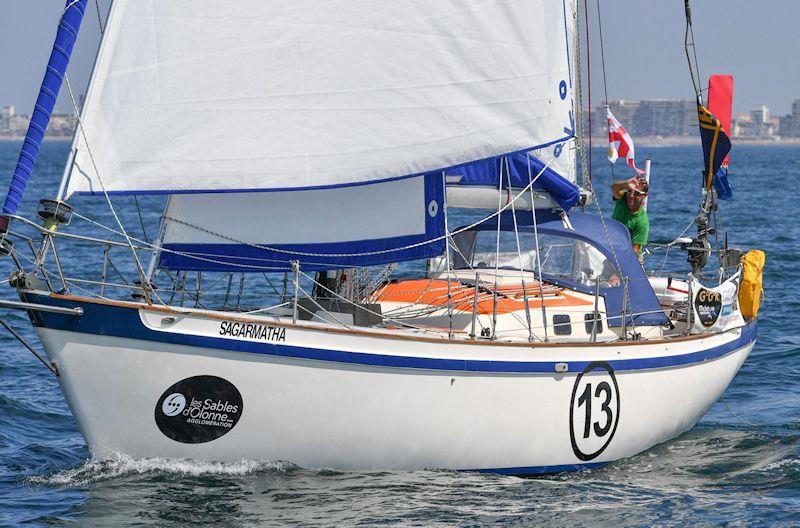 Guy Waites and 'Sagarmatha' prepare for the Golden Globe Race photo copyright Guy Waites taken at Scarborough Yacht Club and featuring the Golden Globe Race class