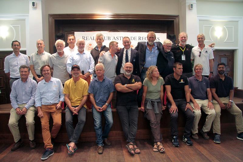 The GGR participants and their team have received a warm welcome at the beautiful Real Club Astur de Regatas, of which they are honorary members for the Prologue week photo copyright RCAR taken at  and featuring the Golden Globe Race class