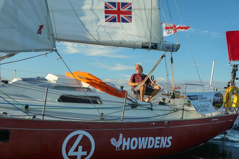 Simon Curwen is having a superb race so far, and may well increase his lead over the weekend photo copyright Josh Marr taken at  and featuring the Golden Globe Race class