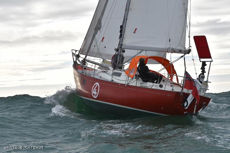 GGR2022 - Simon Curwen - Biscay 36 ”CLARA” sponsored by HOWDENS has major windvane failure before Cape Horn photo copyright Bernard Gergaud taken at  and featuring the Golden Globe Race class