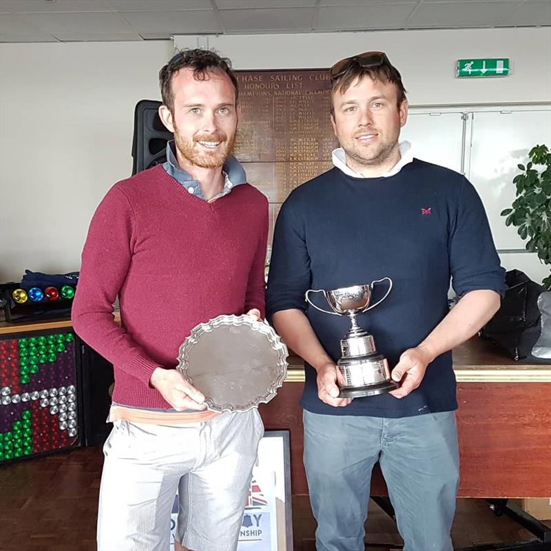 Ian Dobson & Andy Tunnicliffe win the GP14 Midland Championship at Chase photo copyright Michelle Evans taken at Chase Sailing Club and featuring the GP14 class