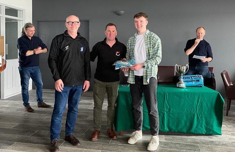 Prizewinners at the GP14 Spring open meeting at Sligo photo copyright Stephen Boyle taken at Sligo Yacht Club and featuring the GP14 class